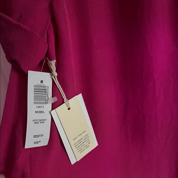 Wilfred S/S NOBEL VERY BERRY blouse BNWT XXS stain neckline 🛍️ 25% off - Picture 3 of 3